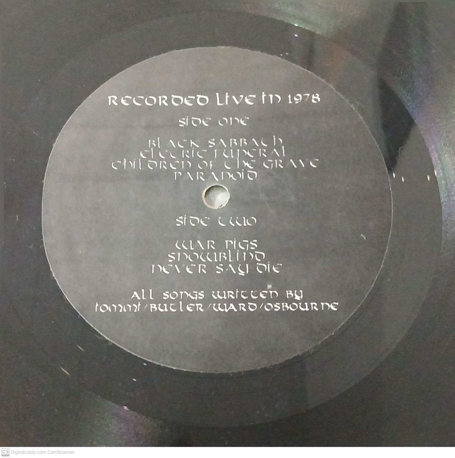 Black Sabbath – Recorded Live in 1978 - Image 4